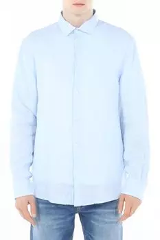 Рубашка льняная прямого кроя Piombo