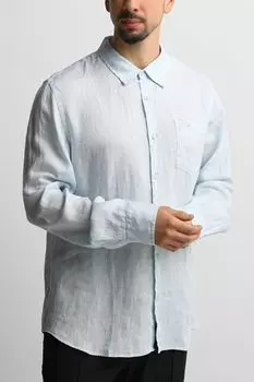 Рубашка льняная с карманом Guess