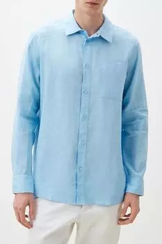 Рубашка льняная с карманом Urban Tiger