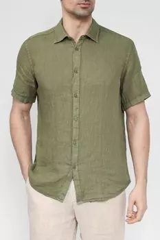 Рубашка льняная с коротким рукавом Bomboogie