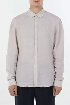 Рубашка льняная с воротником на пуговицах Casual Friday