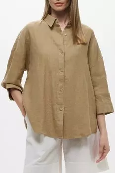 Рубашка льняная свободного кроя Tommy Hilfiger