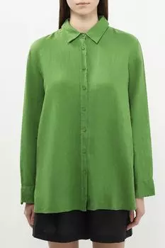 Рубашка льняная свободного кроя United Colors of Benetton