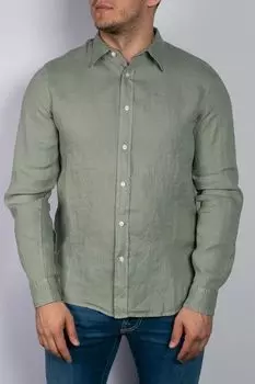 Рубашка льняная Woolrich