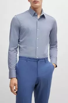 Рубашка облегающего кроя BOSS