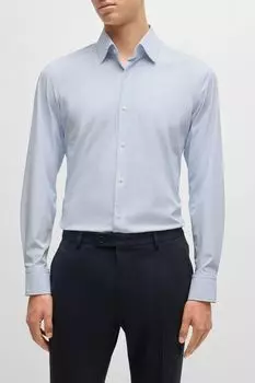 Рубашка облегающего кроя BOSS