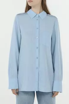 Рубашка однотонная с карманами Marc Aurel