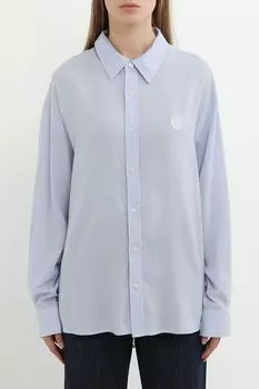 Рубашка однотонная свободного кроя Dunst