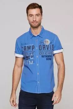 Рубашка pacific blue CAMP DAVID