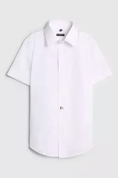 Рубашка приталенного кроя с коротким рукавом Alessandro Borelli