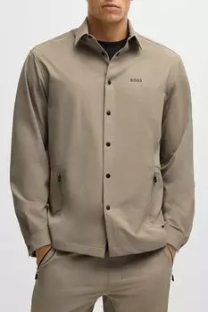 Рубашка прямого кроя с карманами BOSS