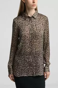 Рубашка с анималистичным принтом Guess