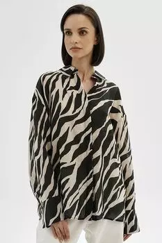 Рубашка с анималистичным принтом Urban Tiger