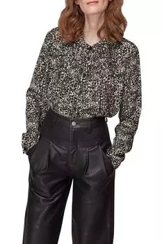 Рубашка с анималистичным принтом WHISTLES