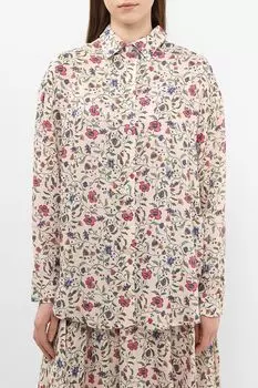 Рубашка с цветочным принтом BELUCCI