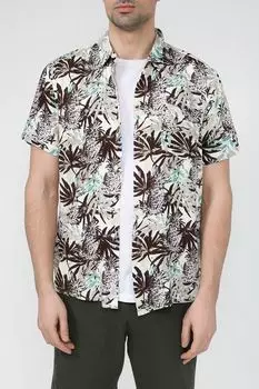 Рубашка с цветочным принтом Blend