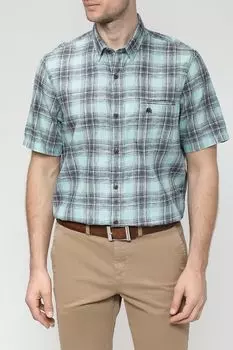 Рубашка с клетку с коротким рукавом LERROS