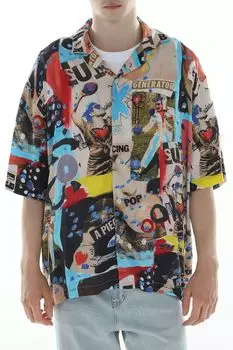 Рубашка с коротким рукавом с принтом Desigual