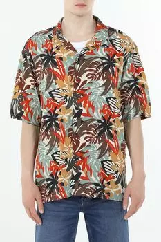 Рубашка с коротким рукавом с принтом GRAND & HILLS