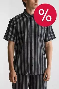 Рубашка с коротким рукавом в полоску Blend