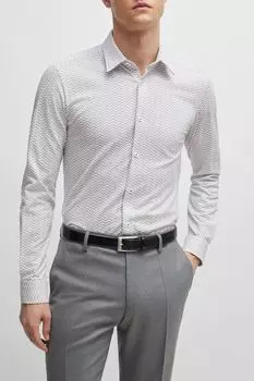 Рубашка с принтом BOSS