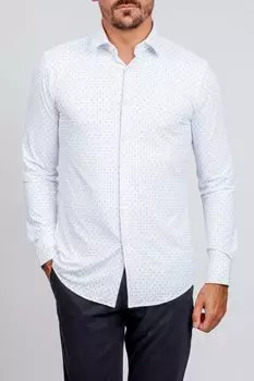 Рубашка с принтом HUGO