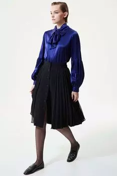 Рубашка с воротником аскот Machka