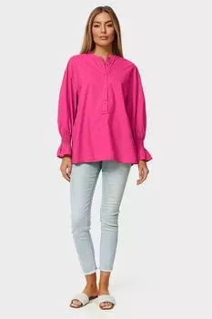 Рубашка с воротником-стойкой CATNOIR