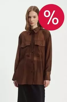 Рубашка свободного кроя с кармами Nume