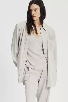 Рубашка свободного кроя с карманом Nume