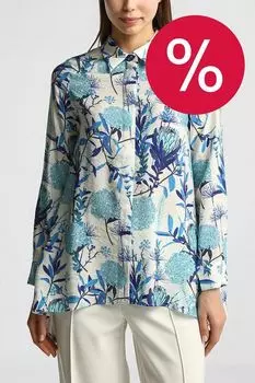 Рубашка свободного кроя с принтом Auranna