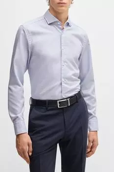 Рубашка свободного кроя с принтом BOSS