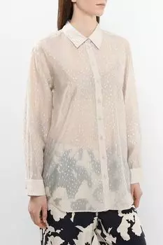 Рубашка свободного кроя с принтом Comma