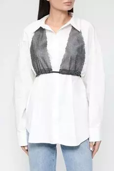 Рубашка свободного кроя Twist