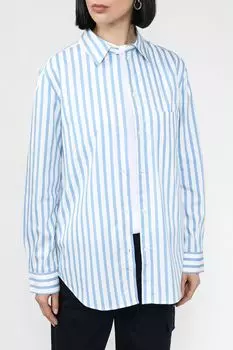 Рубашка свободного кроя в полоску Marc O'Polo