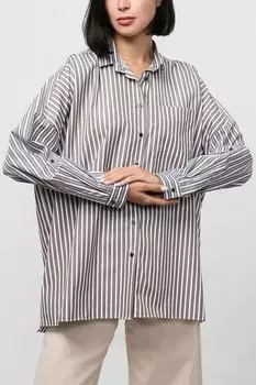 Рубашка свободного кроя в полоску NAUMI