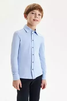 Рубашка трикотажная на кнопках Silver Spoon