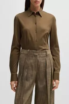 Рубашка трикотажная приталенная BOSS