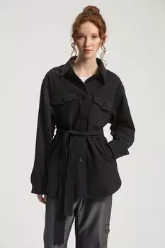 Рубашка трикотажная с карманами и поясом Nume