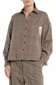 Рубашка в клетку Replay