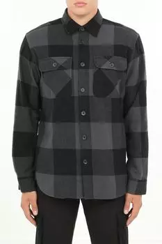Рубашка в клетку с карманами Jack & Jones