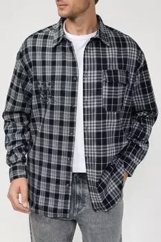 Рубашка в клетку с карманом MARCO DI RADI