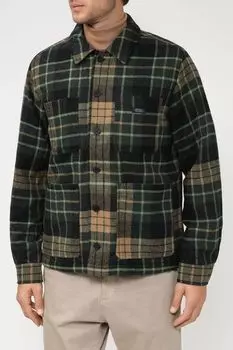 Рубашка в клетку с накладными карманами Blend