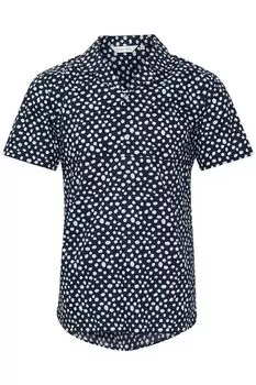 Рубашка в мелкий горох Casual Friday