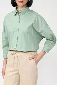 Рубашка в полоску оверсайз кроя Emme Marella