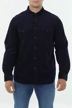 Рубашка вельветовая с накладными карманами Oulyss