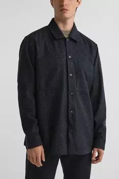 Рубашка верхняя из смесовой шерсти BOSS