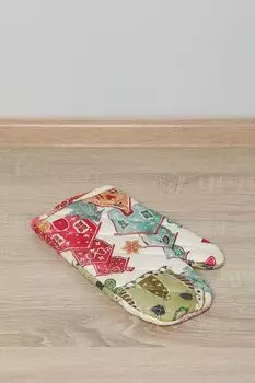 Рукавица кухонная с принтом Gingerbread COINCASA