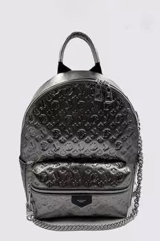 Рюкзак кожаный с тиснением логотипа Parrot Beautiful Birds