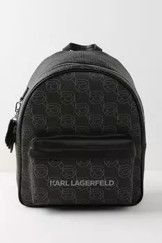 Рюкзак с карманом с принтом Ikon Karl Lagerfeld